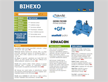 Tablet Screenshot of bihexo.ba